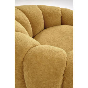 AUREL modern fotel – mustársárga