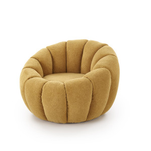AUREL modern fotel – mustársárga