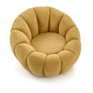 AUREL modern fotel – mustársárga