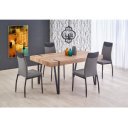 BRIXTON étkezőasztal 170 cm – San Remo tölgy / fekete
