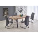 BRIXTON étkezőasztal 170 cm – San Remo tölgy / fekete