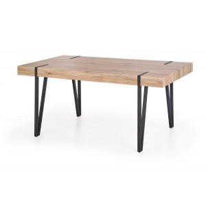 BRIXTON étkezőasztal 170 cm – San Remo tölgy / fekete