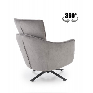LYRIC modern forgófotel – szürke
