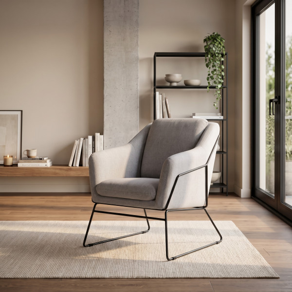 SAVOY modern fotel – szürke