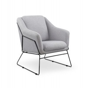 SAVOY modern fotel – szürke HALMAR