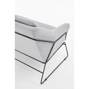 SAVOY modern 2 személyes kanapé – szürke