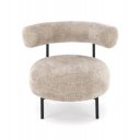 BENTON modern fotel – bézs