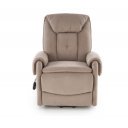 HARLOW elektromos relaxfotel – bézs