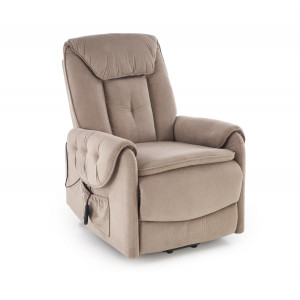 HARLOW elektromos relaxfotel – bézs