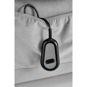 HARLOW elektromos relaxfotel – szürke