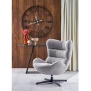 PRESTON modern fotel – szürke