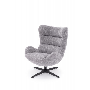 PRESTON modern fotel – szürke