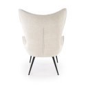 PAXTON modern fotel – krém