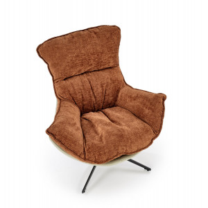 BARLOW modern forgófotel – fahéj