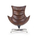 FALCON modern fotel – sötétbarna