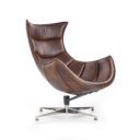 FALCON modern fotel – sötétbarna