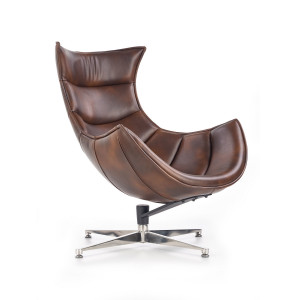 FALCON modern fotel – sötétbarna