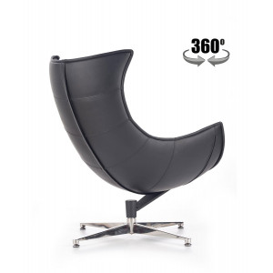 FALCON modern forgófotel – fekete