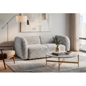 MERCER modern kanapé – szürke