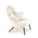 HAYDEN modern fotel – krém