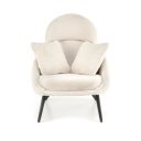 HAYDEN modern fotel – krém