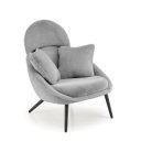 HAYDEN modern fotel – szürke
