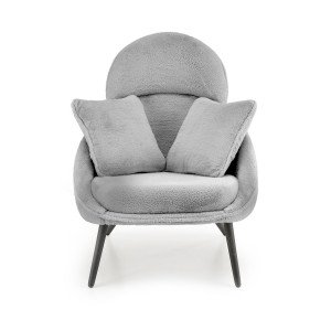 HAYDEN modern fotel – szürke HALMAR