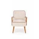 PIERCE modern fotel – bézs