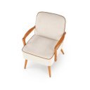 PIERCE modern fotel – bézs