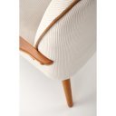 PIERCE modern fotel – bézs