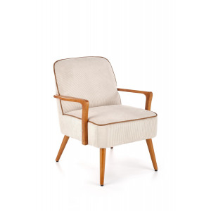 PIERCE modern fotel – bézs