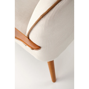 PIERCE modern fotel – bézs