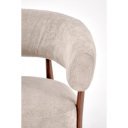 TRAVIS modern fotel – cappuccino / dió