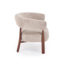 TRAVIS modern fotel – cappuccino / dió