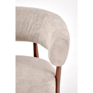 TRAVIS modern fotel – cappuccino / dió