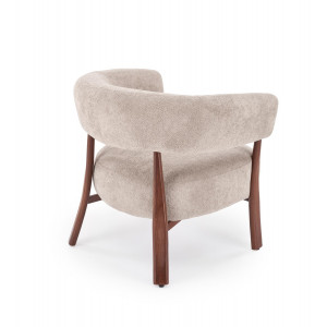 TRAVIS modern fotel – cappuccino / dió