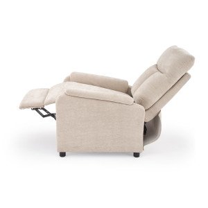 ZENITH mechanikus relaxfotel – bézs HALMAR