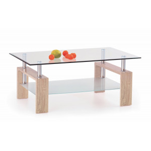 TAYLOR modern dohányzóasztal –  tölgy - 110cm