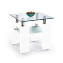TAYLOR modern dohányzóasztal – fehér - 60cm