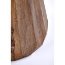 DORIAN modern lerakóasztal – travertin / dió  - 45cm | DesignConcept