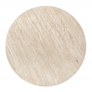 MONTFORD modern lerakóasztal – travertin / dió - 50cm