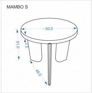 MONTFORD modern lerakóasztal – travertin / dió - 50cm