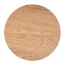 MERIDIAN modern 2 részes dohányzóasztal szett –  tölgy / fekete
