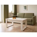 NORDEN modern dohányzóasztal fiókokkal – kasmír - 110cm