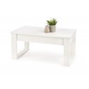 NORDEN modern dohányzóasztal fiókokkal – fehér - 110cm