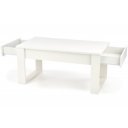 NORDEN modern dohányzóasztal fiókokkal – fehér - 110cm