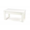 NORDEN modern dohányzóasztal fiókokkal – fehér - 110cm