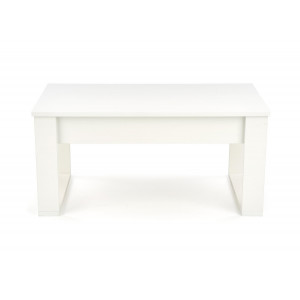 NORDEN modern dohányzóasztal fiókokkal – fehér - 110cm