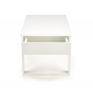 NORDEN modern dohányzóasztal fiókokkal – fehér - 110cm