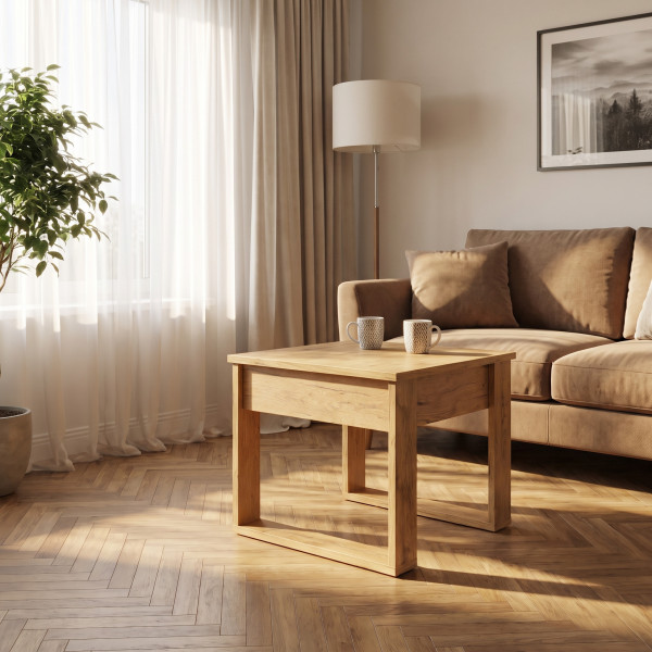 NORDEN modern lerakóasztal – Wotan tölgy - 60cm